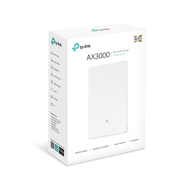 TP-LINK Wireless Range Extender Dual Band AX3000 Wifi 6 Air falra rögzíthető, ARCHER AIR R5