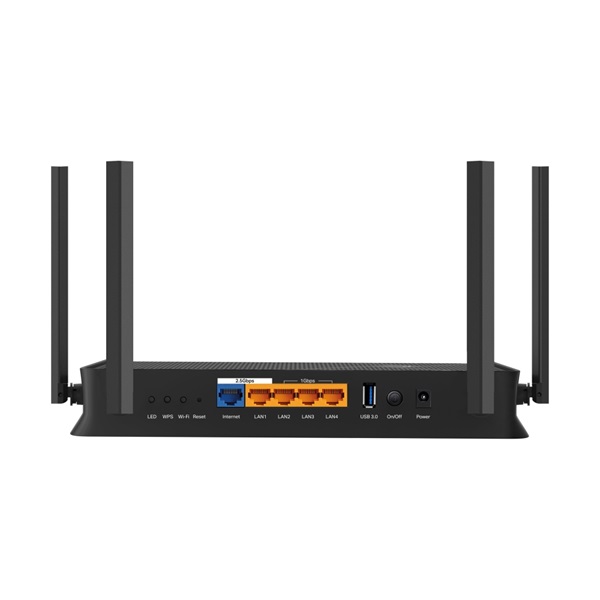 TP-LINK Wireless Router Dual-Band BE3600 Wifi 7 1xWAN(2.5Gbps) + 1xLAN(2.5Gbps) + 3xLAN(1Gbps) + 1xUSB 3.0, Archer BE230