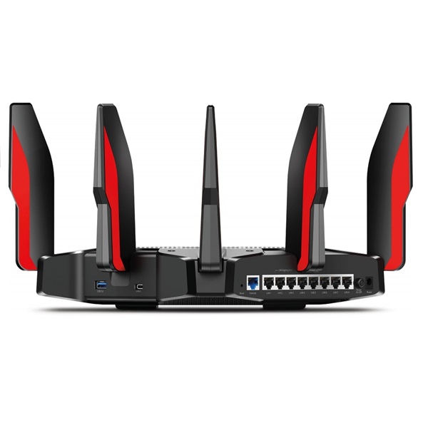 TP-LINK Wireless Router Tri Band AX11000 1xWAN(2500Mbps) + 8xLAN(1000Mbps) + 1xUSB 3.0 + 1xType C, Archer AX11000