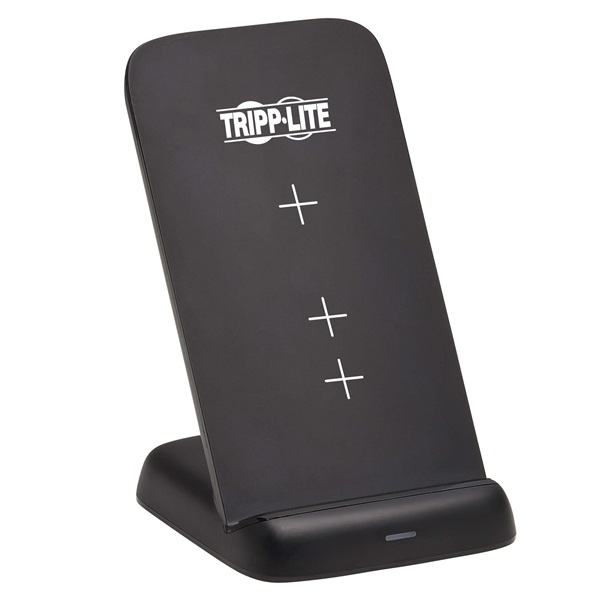TRIPP LITE vezeték nélküli töltő, 10W gyorstöltés, Apple és Samsung kompatibilis, fekete