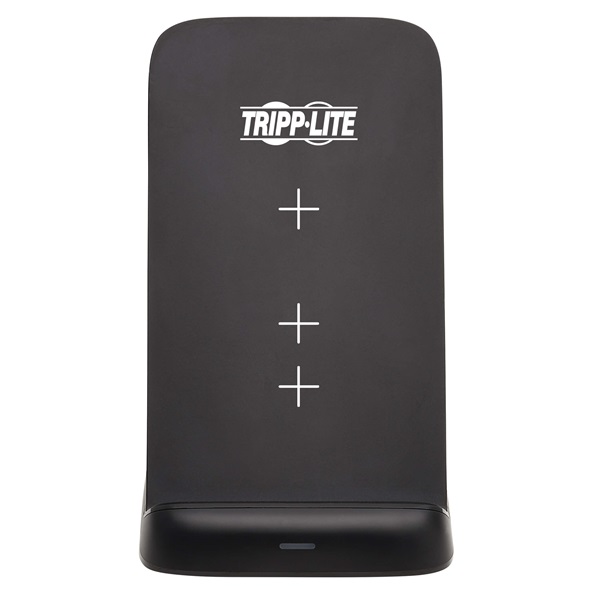 TRIPP LITE vezeték nélküli töltő, 10W gyorstöltés, Apple és Samsung kompatibilis, fekete