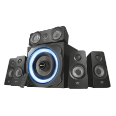 TRUST 5.1 térhatású hangszórórendszer 21738 (GXT 658 Tytan 5.1 Surround Speaker System)
