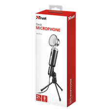 TRUST Asztali mikrofon 21672 (Madell Desk Microphone for PC and laptop)