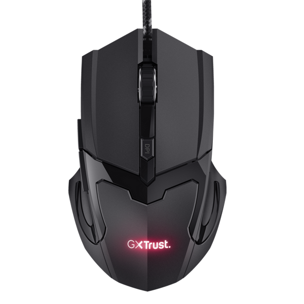 TRUST Basics Gaming Vezetékes világító egér 24749 ( Gaming Mouse-Black)