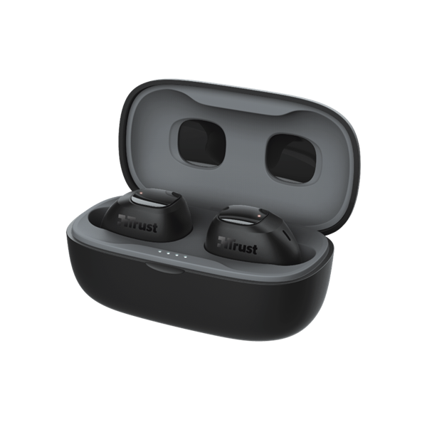 TRUST Bluetooth vezetékmentes fülhallgató 23555 (Nika Compact Bluetooth Wireless Earphones - black)