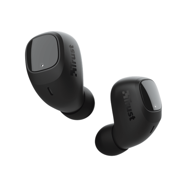 TRUST Bluetooth vezetékmentes fülhallgató 23555 (Nika Compact Bluetooth Wireless Earphones - black)