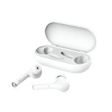 TRUST Bluetooth vezetékmentes fülhallgató 23705 (Nika Touch Bluetooth Wireless Earphones - white)