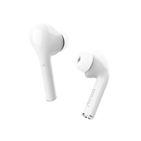 TRUST Bluetooth vezetékmentes fülhallgató 23705 (Nika Touch Bluetooth Wireless Earphones - white)