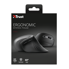 TRUST Ergonomikus vezeték nélküli egér 23507 (Verro Ergonomic Wireless Mouse)