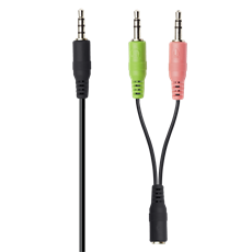 TRUST Basics Fejhallgató mikrofonnal 24659 (Chat headset-Black)