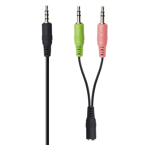 TRUST Basics Fejhallgató mikrofonnal 24659 (Chat headset-Black)
