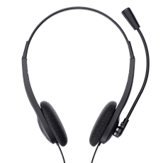 TRUST Basics Fejhallgató mikrofonnal 24659 (Chat headset-Black)