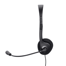 TRUST Basics Fejhallgató mikrofonnal 24659 (Chat headset-Black)