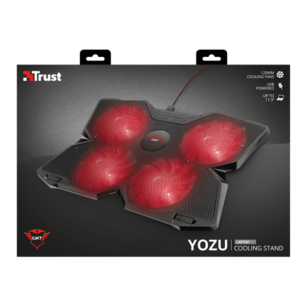 TRUST Gaming hűtőállvány 17,3" laptopokhoz 20817 (GXT 278 Yozu Laptop