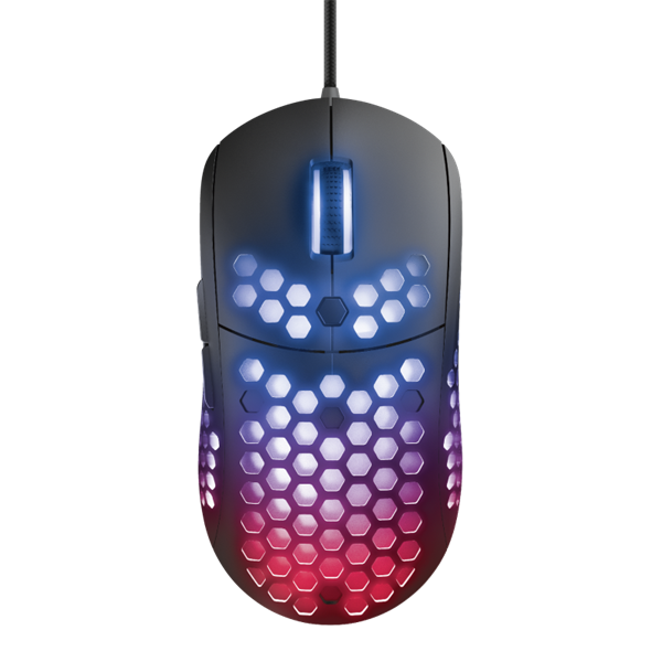 TRUST Gaming Vezetékes könnyű RGB egér 23758 (GXT 960 Graphin Ultra-lightweight Gaming Mouse)