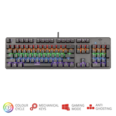 TRUST Gaming Vezetékes mechanikus billentyűzet 23089 (GXT 865 Asta Mechanical Keyboard HU)