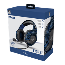 TRUST Gaming mikrofonos fejhallgató PS4™-hez 23532 (GXT 488 Forze-B PS4 Gaming Headset PlayStation® - blue)