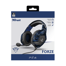 TRUST Gaming mikrofonos fejhallgató PS4™-hez 23532 (GXT 488 Forze-B PS4 Gaming Headset PlayStation® - blue)