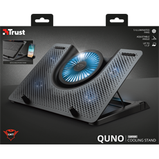 TRUST Laptop hűtőállvány 23581 ( GXT 1125 Quno Laptop Cooling Stand)