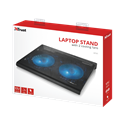 TRUST Laptop hűtő&#225;llv&#225;ny k&#233;t ventil&#225;torral 20104 (Azul Laptop Cooling Stand)