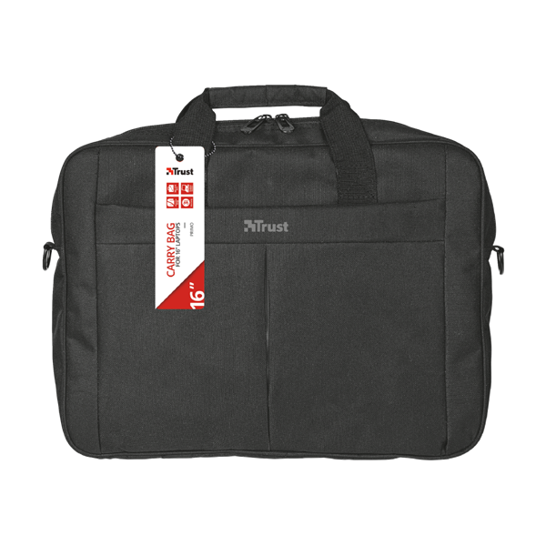 TRUST Notebook táska 21551 (Primo Carry Bag for 16" laptops - black)