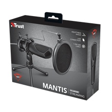 TRUST USB streamelő mikrofon 22656 (GXT 232 Mantis USB Streaming Microphone)