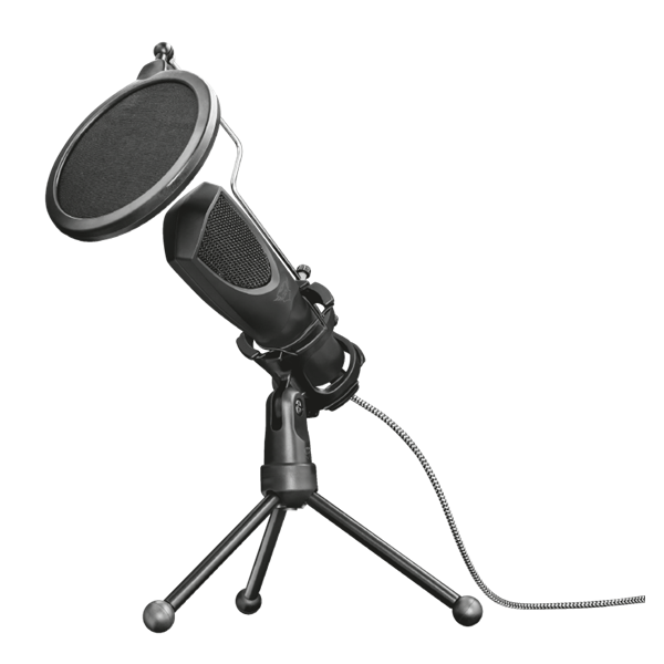 TRUST USB streamelő mikrofon 22656 (GXT 232 Mantis USB Streaming Microphone)