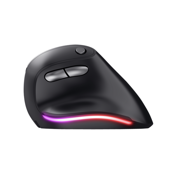 TRUST Vezeték nélküli függőleges ergonomikus egér 24731 (Bayo Wireless Rechargeable Ergonomic Mouse)