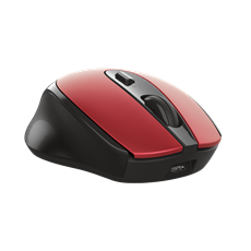 TRUST Vezeték nélküli tölthető egér 24019 (Zaya Rechargeable Wireless Mouse - red)