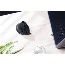 TRUST Vezeték nélküli tölthető ergonomikus egér 23731 (Voxx Rechargeable Ergonomic Wireless Mouse)