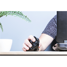 TRUST Vezeték nélküli tölthető ergonomikus egér 23731 (Voxx Rechargeable Ergonomic Wireless Mouse)