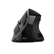 TRUST Vezeték nélküli tölthető ergonomikus egér 23731 (Voxx Rechargeable Ergonomic Wireless Mouse)