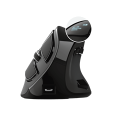 TRUST Vezeték nélküli tölthető ergonomikus egér 23731 (Voxx Rechargeable Ergonomic Wireless Mouse)