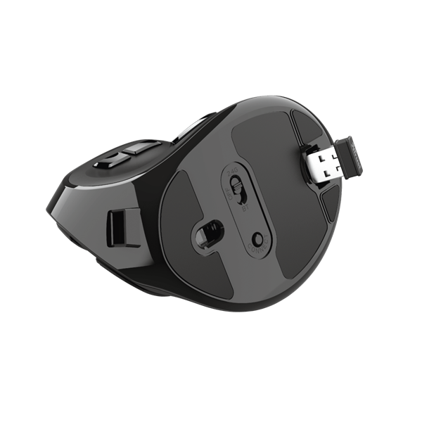 TRUST Vezeték nélküli tölthető ergonomikus egér 23731 (Voxx Rechargeable Ergonomic Wireless Mouse)