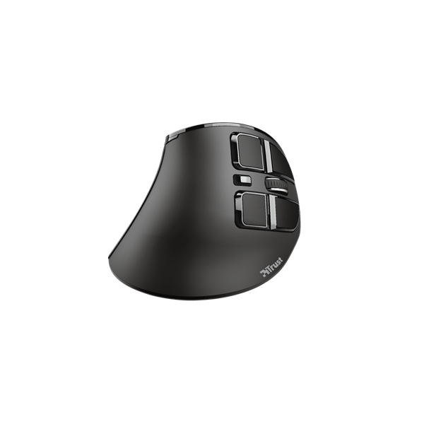 TRUST Vezeték nélküli tölthető ergonomikus egér 23731 (Voxx Rechargeable Ergonomic Wireless Mouse)