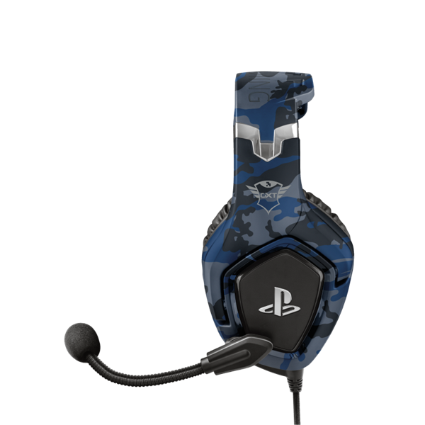 TRUST Gaming mikrofonos fejhallgató PS4™-hez 23532 (GXT 488 Forze-B PS4 Gaming Headset PlayStation® - blue)