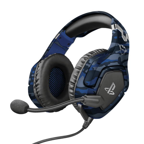 TRUST Gaming mikrofonos fejhallgató PS4™-hez 23532 (GXT 488 Forze-B PS4 Gaming Headset PlayStation® - blue)