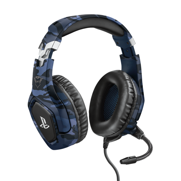 TRUST Gaming mikrofonos fejhallgató PS4™-hez 23532 (GXT 488 Forze-B PS4 Gaming Headset PlayStation® - blue)