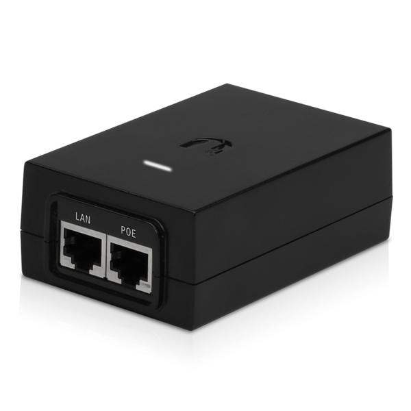 UBiQUiTi POE Adapter 2x100Mbps, 48VDC @ 0.5A - POE-48-24W