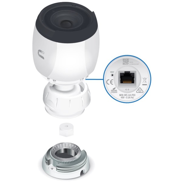 UBiQUiTi Kamera 4K Ultra HD (3840 x 2160), 50FPS, 3X optical zoom, vízálló, kültéri - UVC-G4-PRO-3 (3db/csomag)