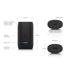 UBiQUiTi Display Cast Lite, 1080p, UniFi Auto-Link - UC-CAST-LITE