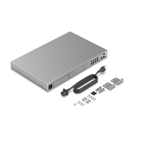 UBiQUiTi Router Dream Machine Pro Max 8x1000Mbps + 1x10Gbps SFP+ + 1x2,5Gbps, Menedzselhető, Rackes - UDM-PRO-MAX