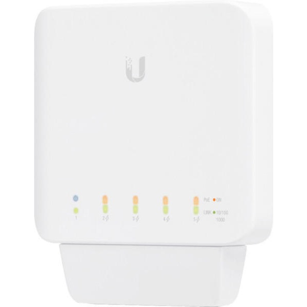 UBiQUiTi Switch 5x1000Mbps (POE+), Menedzselhető, kültéri-beltéri, vízálló - USW-FLEX