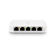 UBiQUiTi Switch 5x1000Mbps (POE Input), Menedzselhető, Asztali - USW-FLEX-MINI