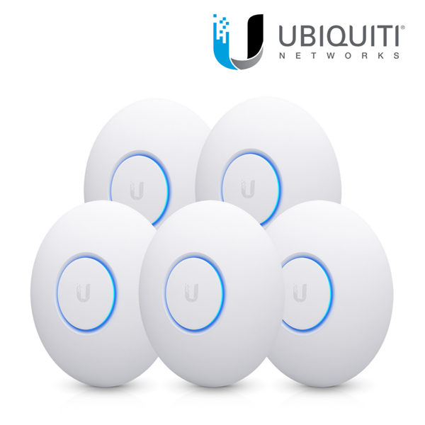 UBiQUiTi Wireless Access Point DualBand 1x1000Mbps,4x4 MU-MIMO, POE nélkül, Falra rögzíthető - UAP-NANOHD-5 (5db/csomag)