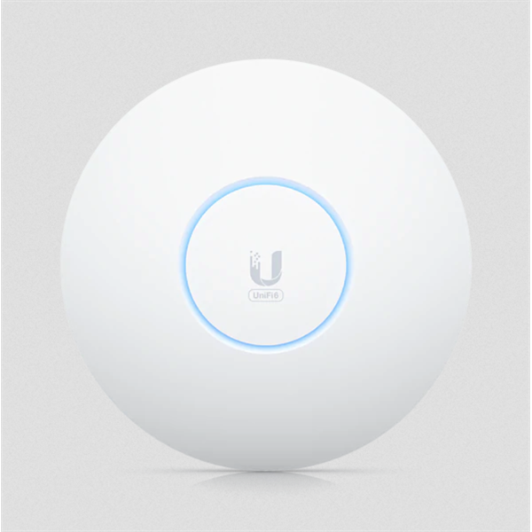 UBiQUiTi Wireless Access Point DualBand 1x2500Mbps, 10,2Gbps, 4x4 MU-MIMO, WiFi 6E, Falra rögzíthető - U6-ENTERPRISE