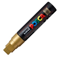 UNI POSCA Marker Pen PC-17K Extra-Broad - Gold