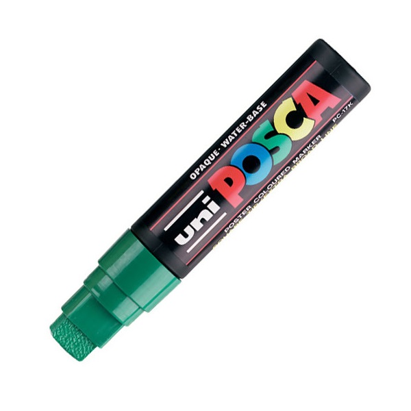 UNI POSCA Marker Pen PC-17K Extra-Broad - Green