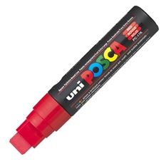 UNI POSCA Marker Pen PC-17K Extra-Broad - Red