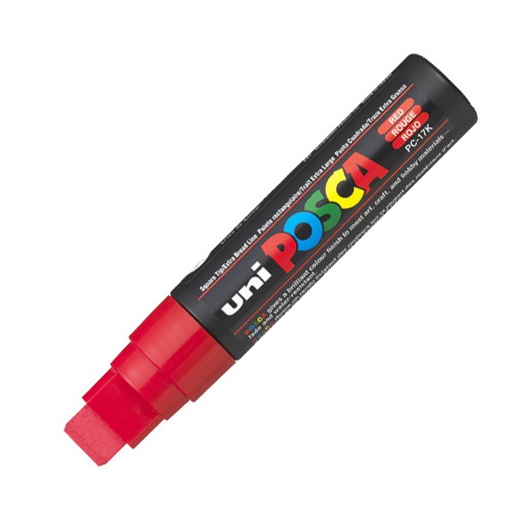 UNI POSCA Marker Pen PC-17K Extra-Broad - Red